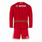 Camisolas de futebol Bayern München Criança Equipamento Principal 2026/27 Manga Comprida